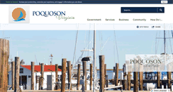 Desktop Screenshot of ci.poquoson.va.us